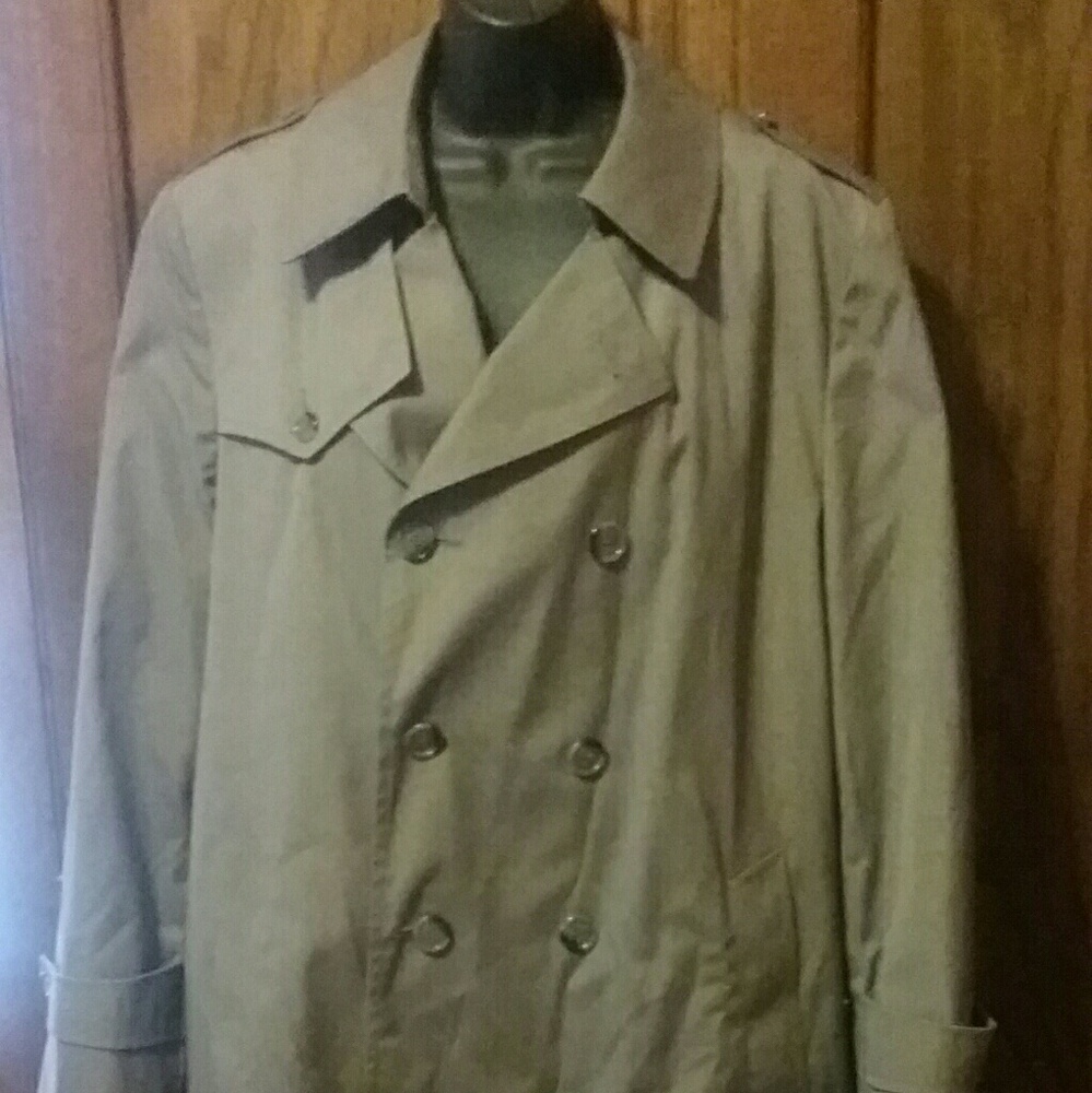 Vintage Botany 500 Mens Double Breasted Overcoat Z